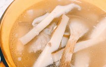 营养滋补又好味的猪肚菌姬松茸排骨汤