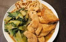 炖小白菜豆腐海鲜菇