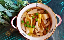 春笋青豆松茸汤