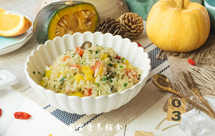 彩蔬鸡汤烩饭~宝宝辅食