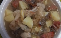 私房腊肉炖粉条