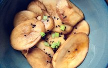 随园食单-杂素菜单-炒鸡腿蘑菇