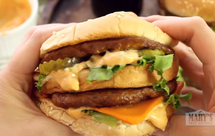 全素汉堡（是肉的质感！)