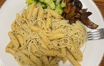 牛肝菌罗勒黑胡椒意面