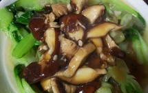蚝油香菇上海青