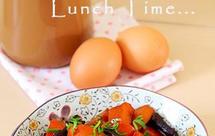 酱烧胡萝卜榛蘑