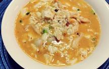 5分钟-咸鸭蛋白玉菇豆腐羹