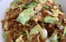 家常菜-升级版粉丝包菜简单不翻车