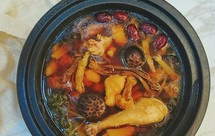 【铁工房】茶树菇姬松茸鸡汤