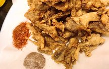 百吃不厌的神仙下酒菜 天妇罗姬菇or炸平菇 含蘸料做法