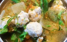 无淀粉无蛋清超嫩鸡肉丸子面（四阶段辅食面）