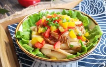 凉拌葱油白玉菇（海鲜菇）