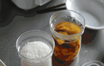 清蒸黄花鱼+蒸米饭+灵芝玉米鸡肉炖盅