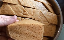 马拉糕，软糯弹韧，香甜细腻，和一般发糕不一样