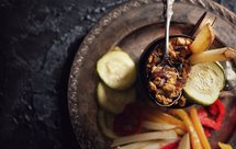 口蘑洋葱鸡蛋酱【下饭菜】