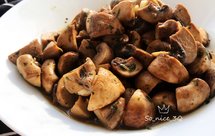 法餐 黄油黑椒口蘑