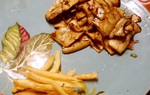 挡挡挡挡。。挡不住的美味:铁板烤鲜菇