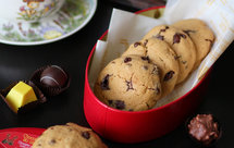 麦芽糖醇黑巧克力曲奇