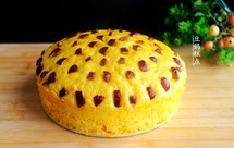 蒸南瓜发糕，柔软细腻，像蛋糕一样