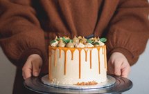 绝配焦糖咖啡奶油蛋糕（6寸）