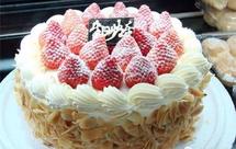 草莓淡奶油蛋糕