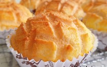 内心柔软外表酥香的—菠萝包