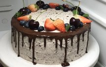 奥利奥咸奶油蛋糕