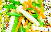 芹菜白玉菇，满盘皆是春