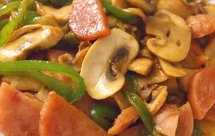 香肠双孢菇（超级简单原汁原味）