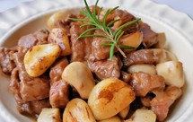 有手就会的蒜香口蘑牛肉粒