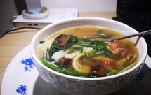 剩饭改造之 榛蘑鸭肉汤