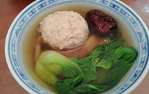 蘑菇靓汤+狮子头