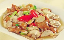 口菇炒肉