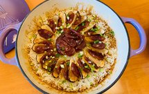 松茸腊肠煲仔饭