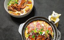 牛肝菌腊味煲仔饭