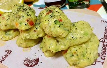 西蓝花口菇烤鸡肉