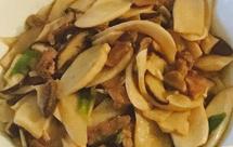 口蘑炒肉•换成杏鲍菇也好吃
