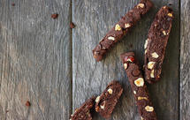 【健康零食】巧克力榛子意式脆饼（无油素食）