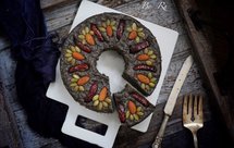 奶香黑芝麻发糕