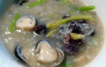 草菇芹菜牛肉粥