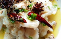 菌菇椒麻鱼