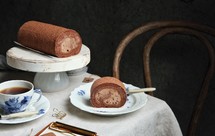 摩卡奥利奥咸奶油蛋糕卷