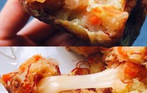 『芝士可乐饼』马苏里拉日式土豆煎饼Croquette|爆浆 ｜121卡