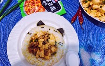 麻婆豆腐盖浇饭