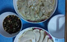 凤尾菇胡萝卜蒸饺