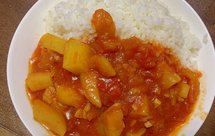 西红柿土豆盖浇饭