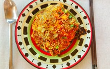 抱蛋肥牛盖浇饭