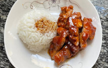 不一样的盖浇饭的照烧鸡腿饭