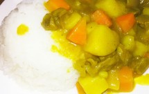 咖喱牛肉盖浇饭