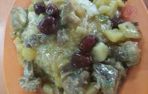 土豆排骨盖浇饭